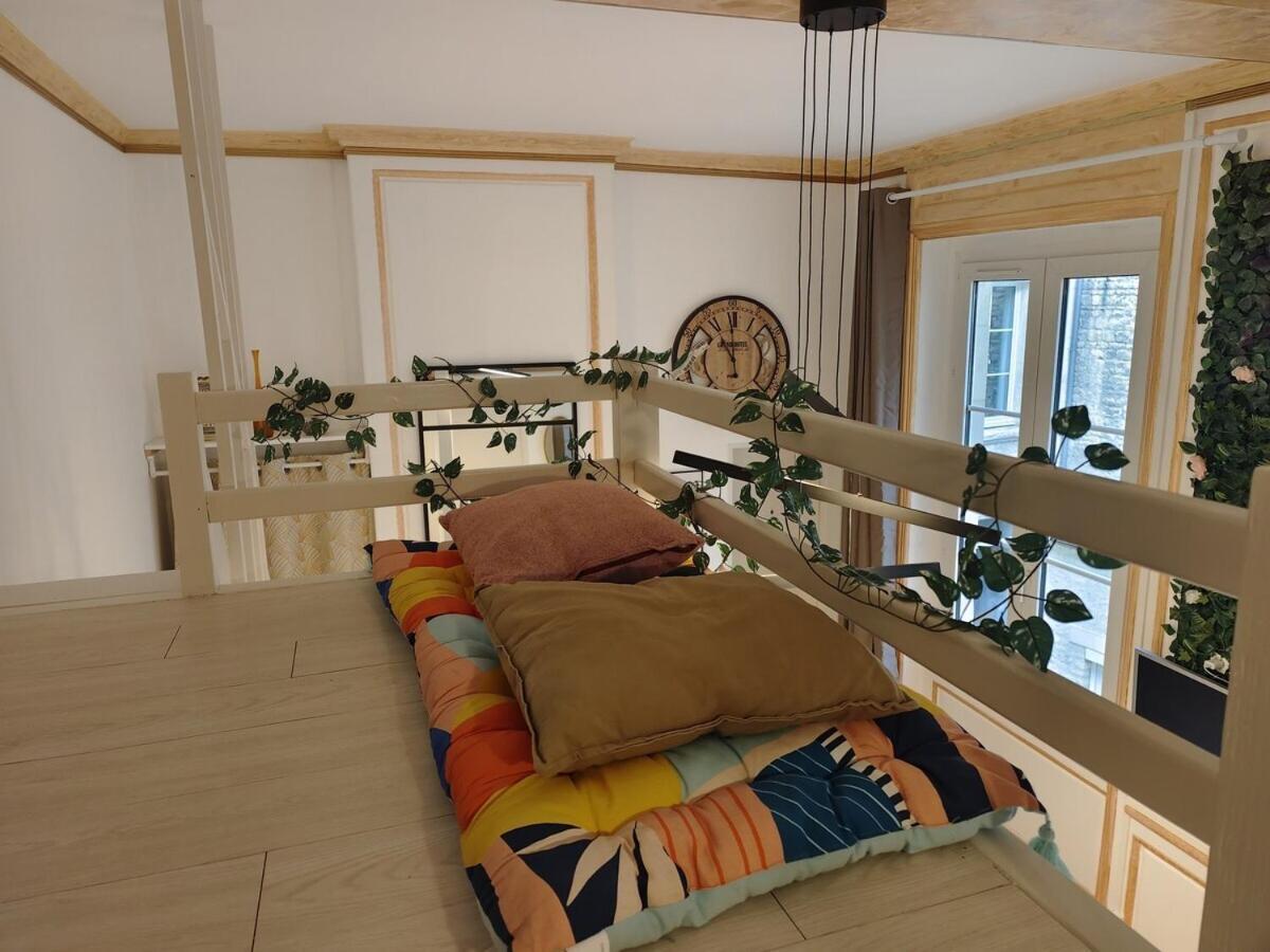 Studio Lumineux Et Fleuri Idealement Situe Appartement Caen Buitenkant foto